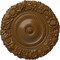 Ekena Millwork Marseille Ceiling Medallion (Fits Canopies up to 7 3/8"), Hand-Painted Smokey Topaz, 21"OD x 2"P CM21MASTF - alternate 1